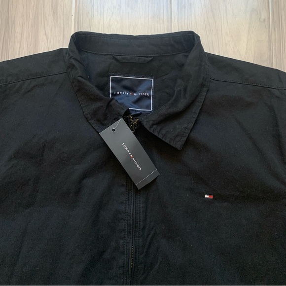 NWT Tommy Hilfiger Cotton Zip Ivy Jacket - Picture 2 of 10
